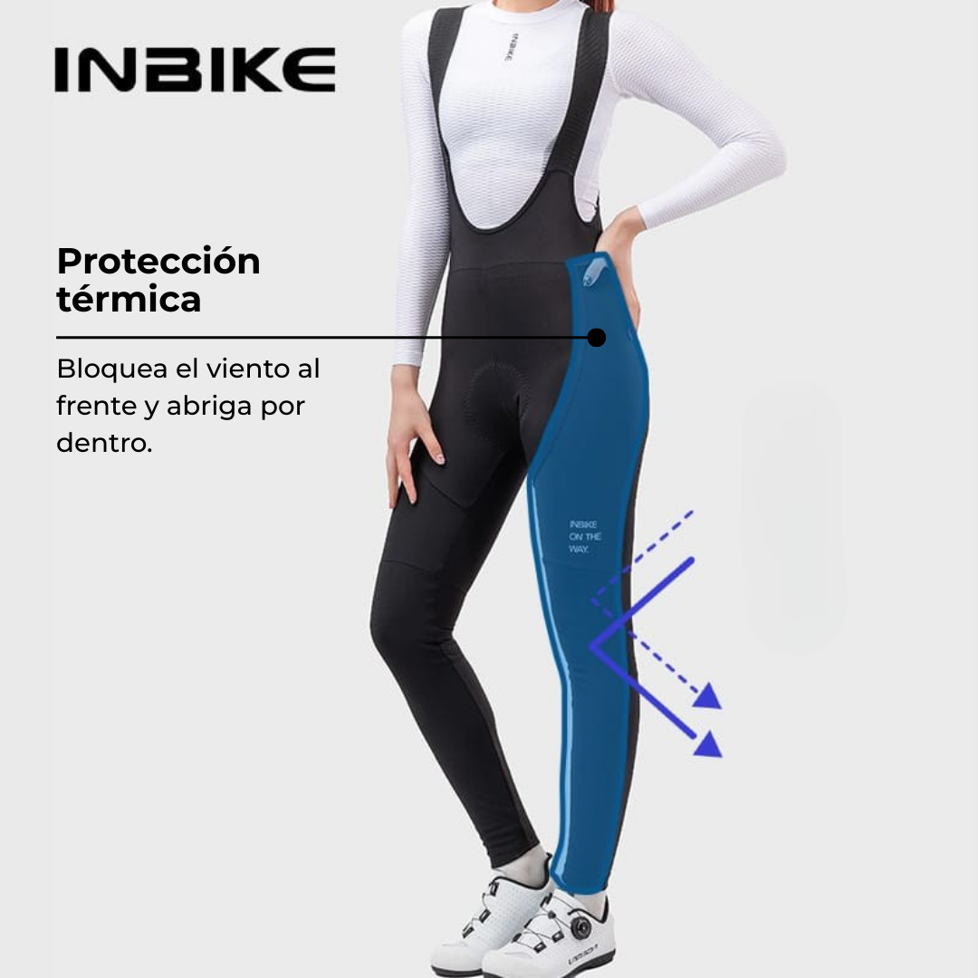 Calza larga Térmica Invierno windproof X088 Inbike mujer