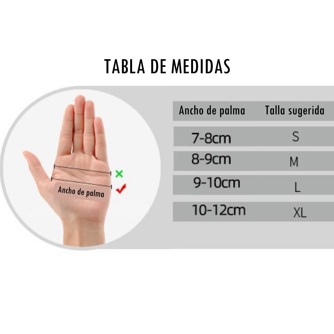 Guantes cortos Green 2029 LAMEDA