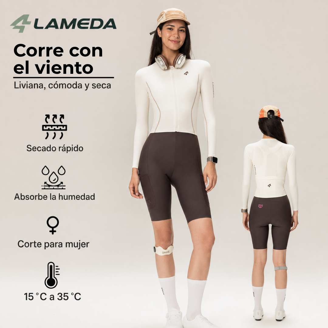 Tricota Larga Windchase Z866 Lameda Mujer