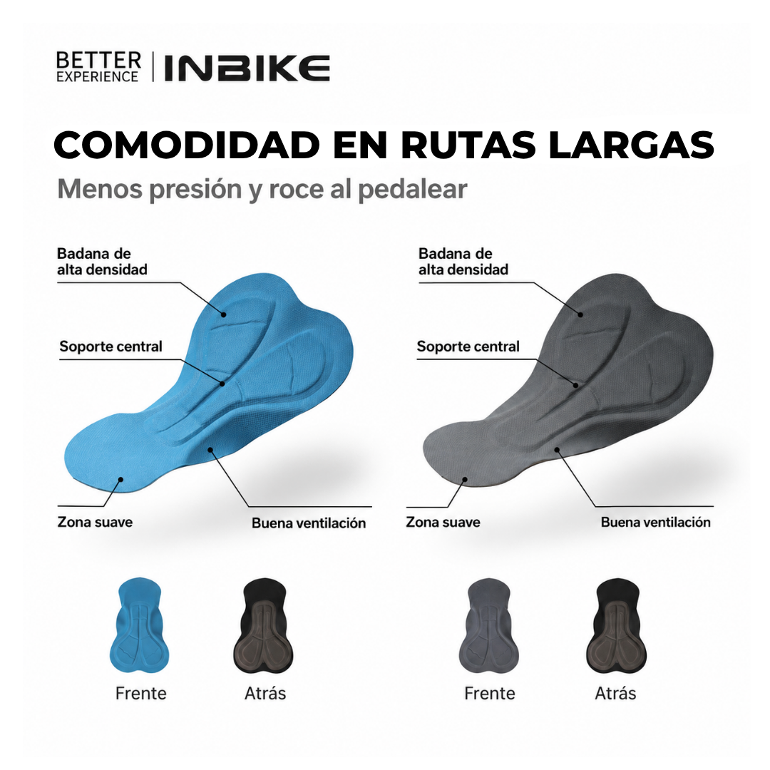 Calza Corta con Tirantes C883 Inbike
