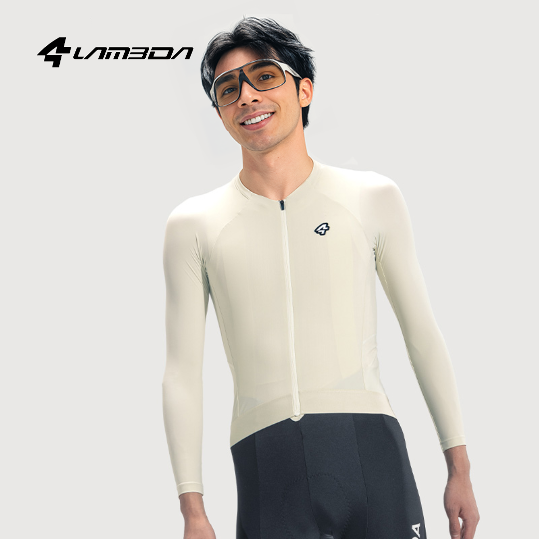 Tricota ciclismo larga Azure Z-273 LAMEDA