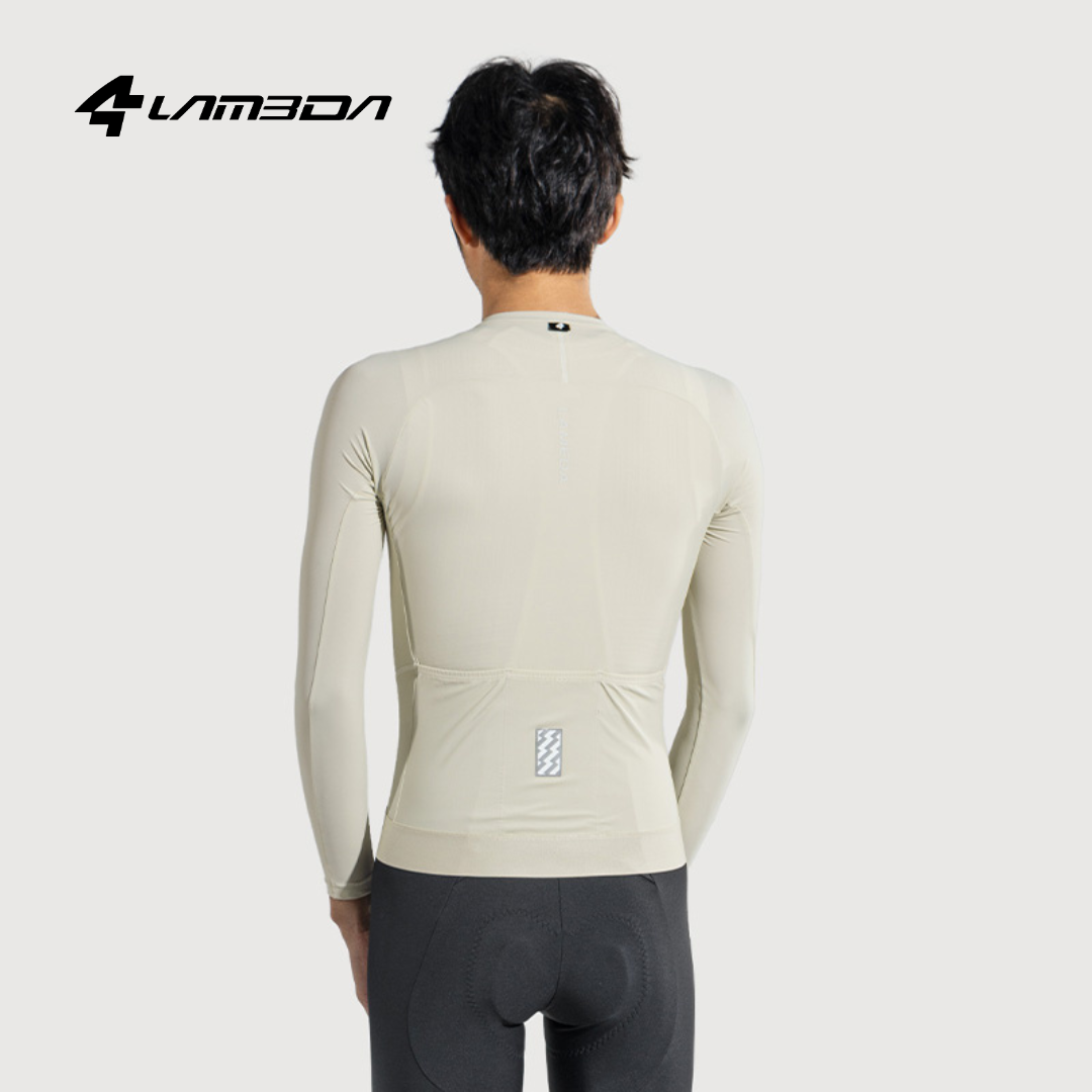 Tricota ciclismo larga Azure Z-273 LAMEDA