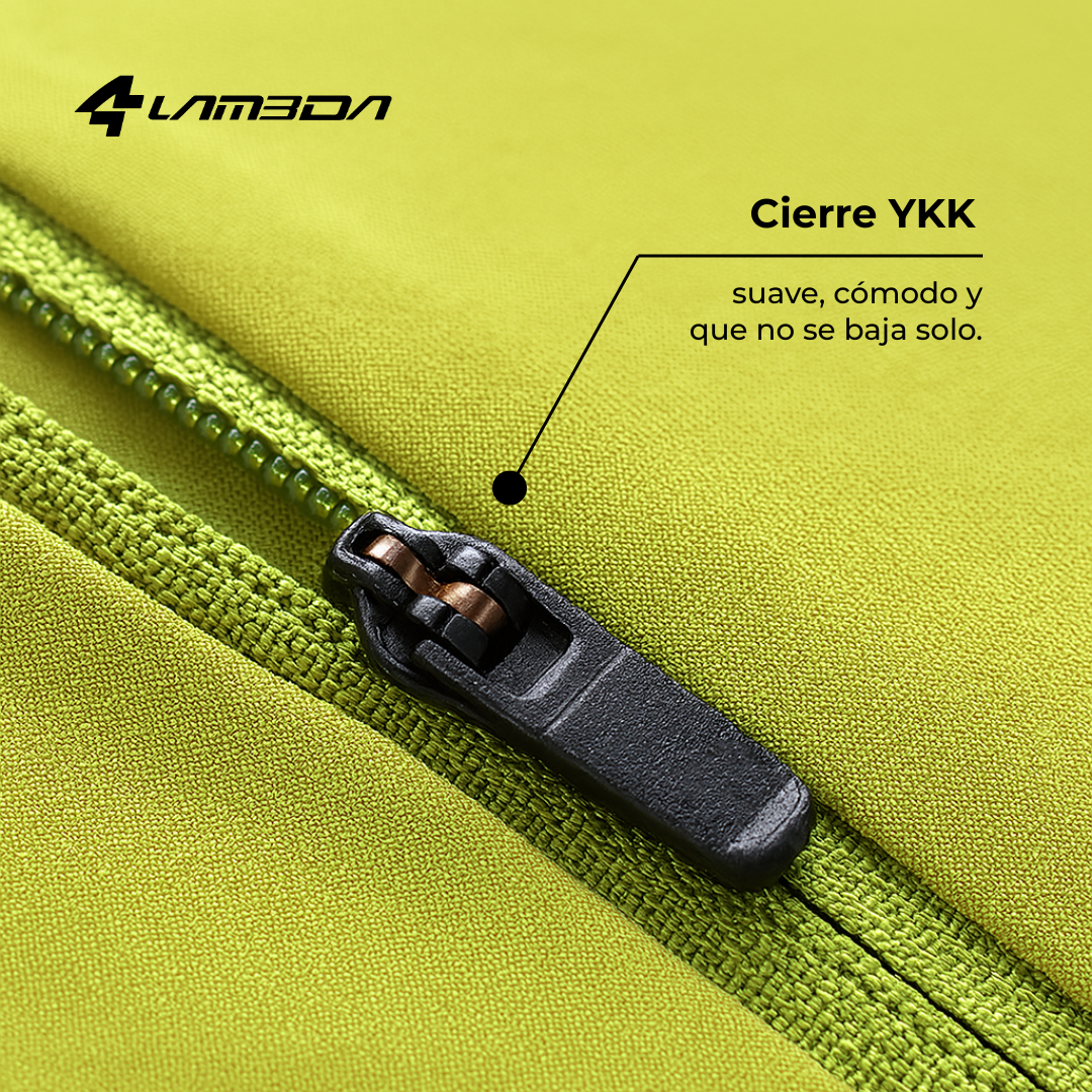 Tricota ciclismo larga Azure Z-273 LAMEDA