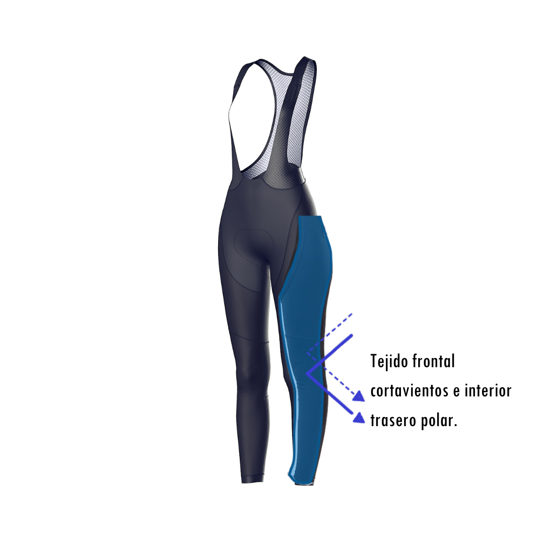 Calza larga Térmica invierno windproof Rainbow Z19 Lameda Mujer