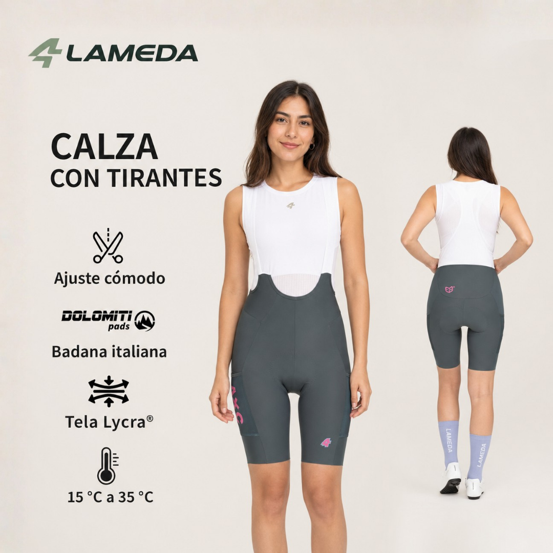 Calza Corta AxC Z930 Lameda Mujer