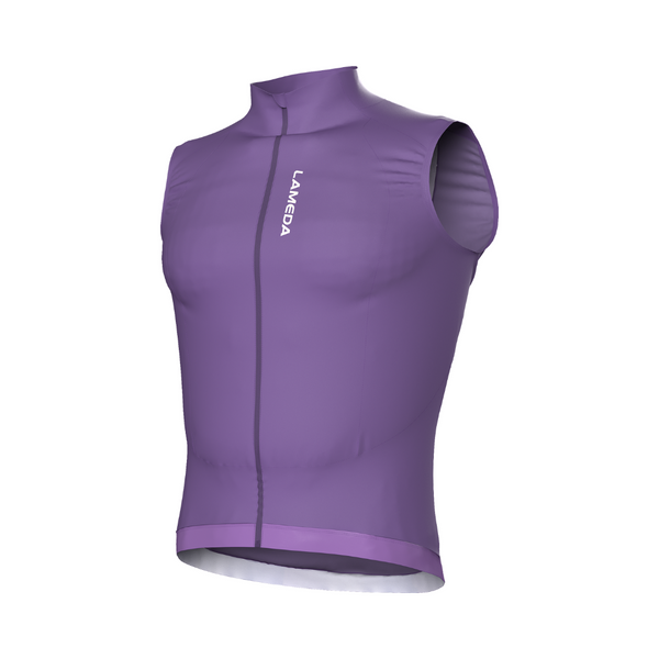 Cortaviento sin mangas S408 Lameda - Purple