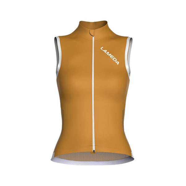 Cortaviento sin mangas BETA Z413 Mujer Lameda - Mustard