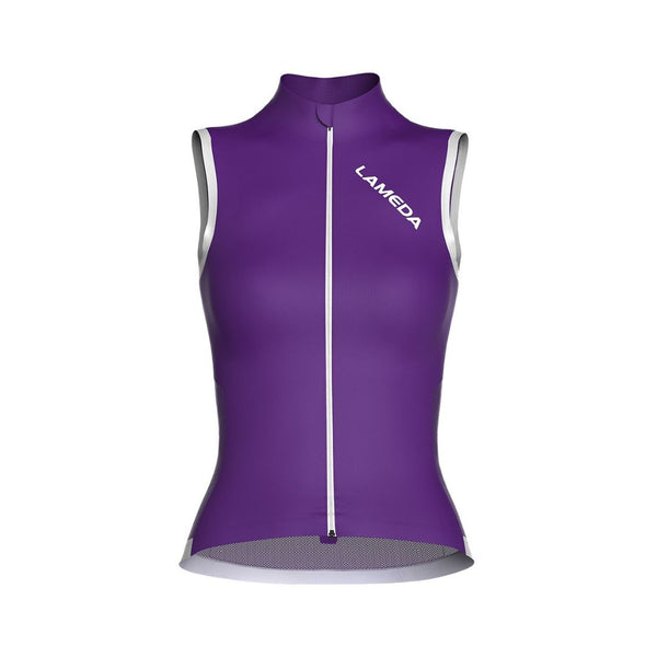 Cortaviento sin mangas BETA Z413 Mujer Lameda - Purple