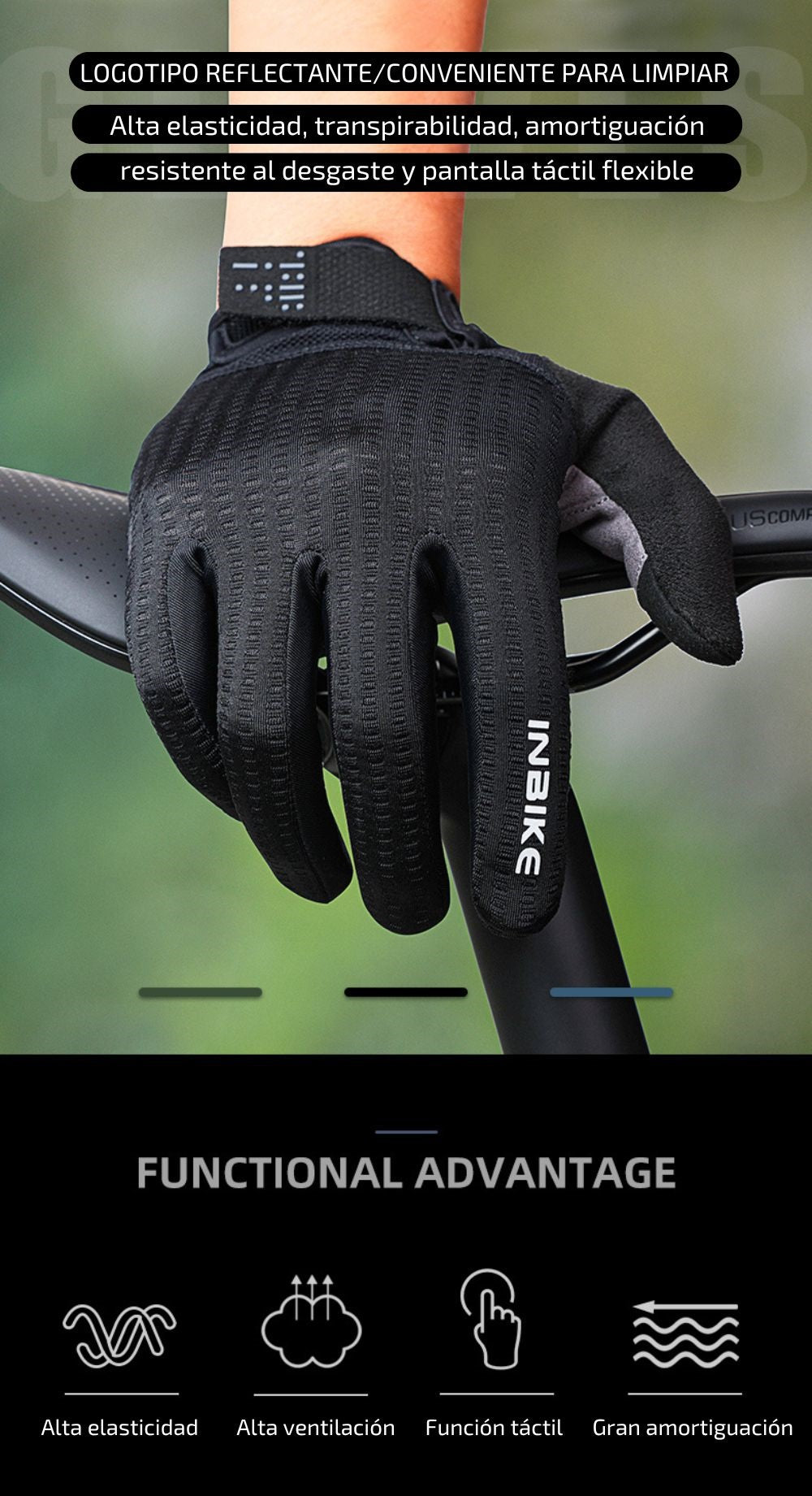 Guantes Largos c406 Inbike