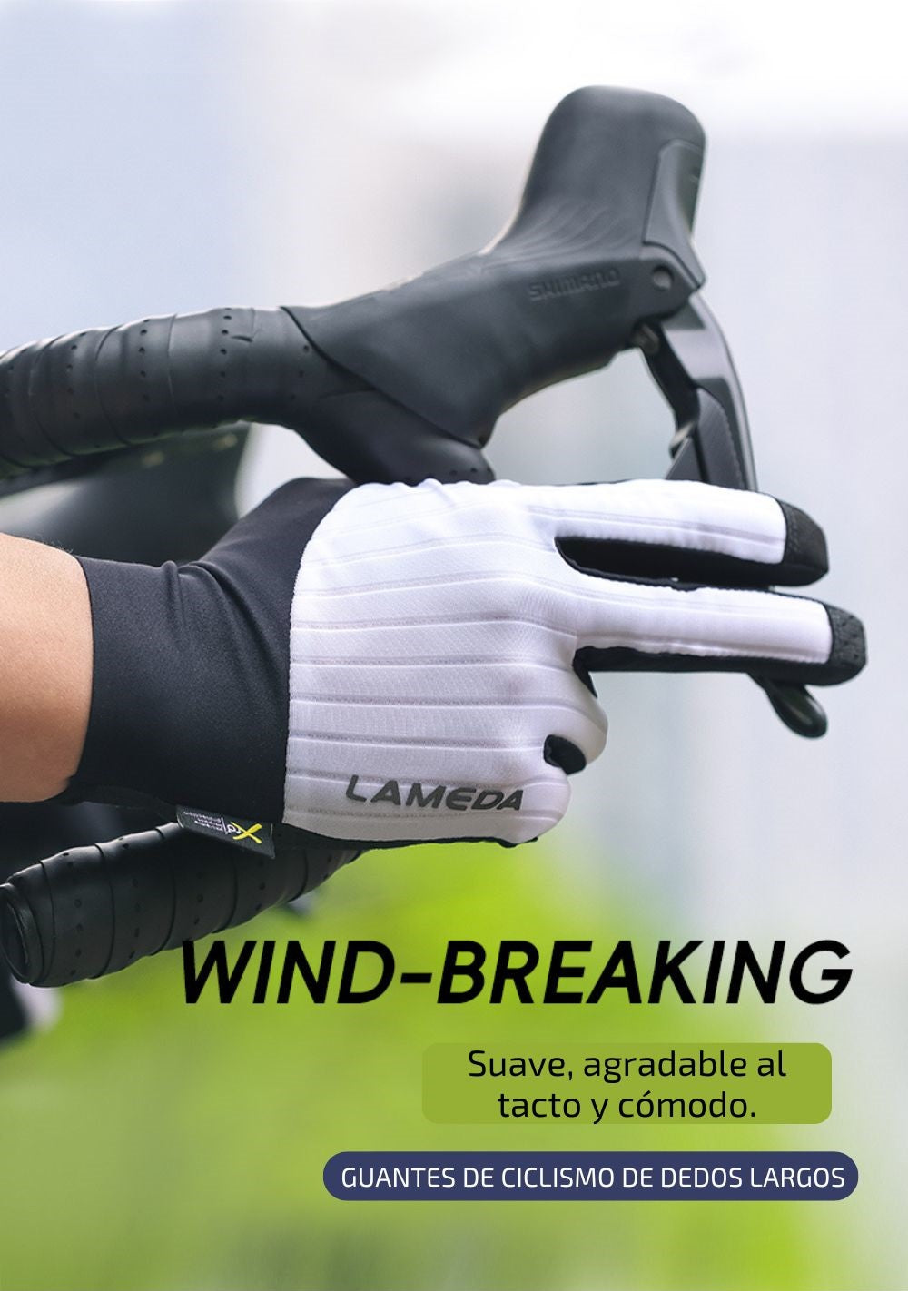 Guantes Largos de ciclismo 2049 LAMEDA
