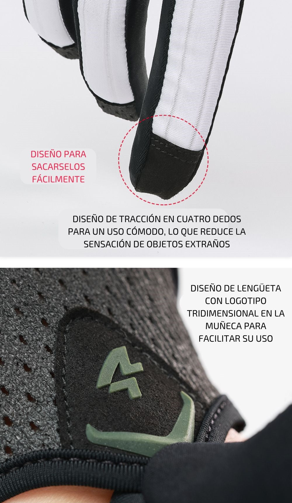 Guantes Largos de ciclismo 2049 LAMEDA