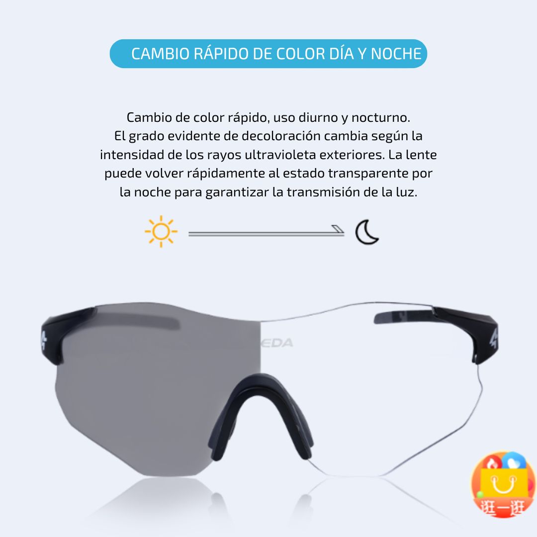 Lentes Fotocromáticos Anti-empañantes RS100 Lameda