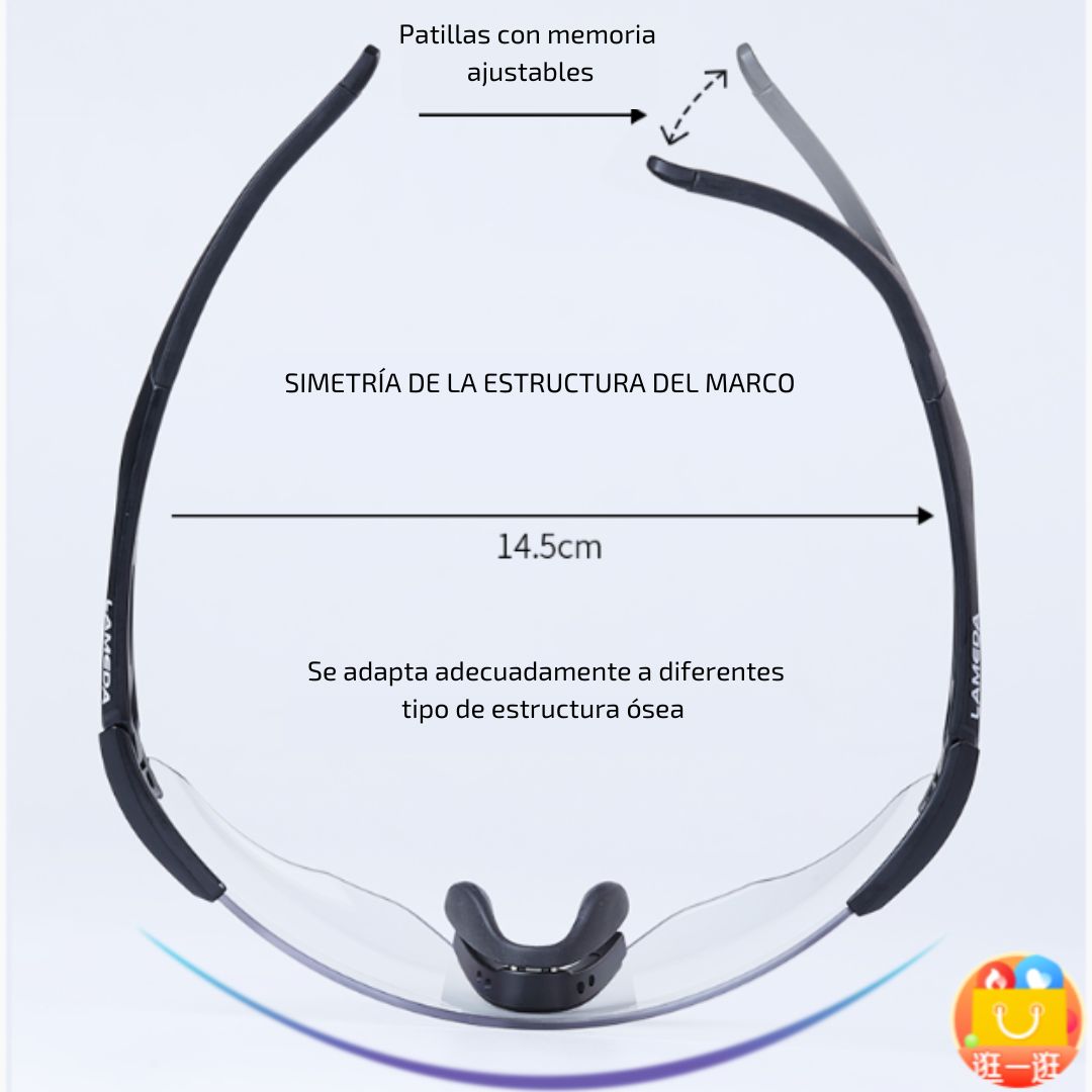 Lentes Fotocromáticos Anti-empañantes RS100 Lameda