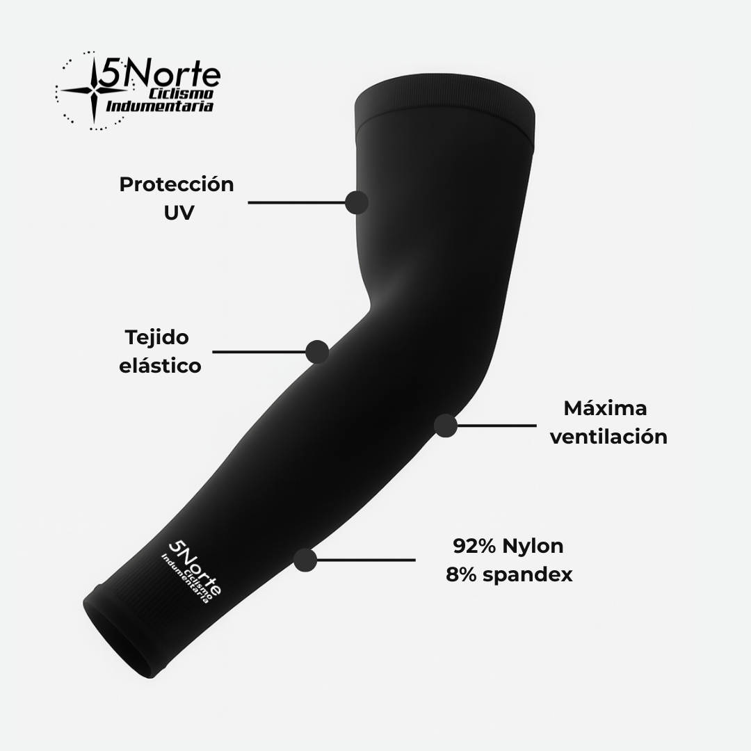 Manguillas de ciclismo XT Protección UV Talla estándar
