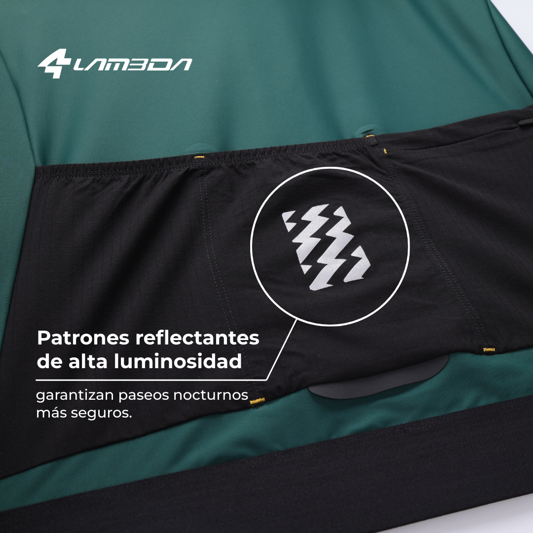Tricota ciclismo larga Odyssey T297 LAMEDA