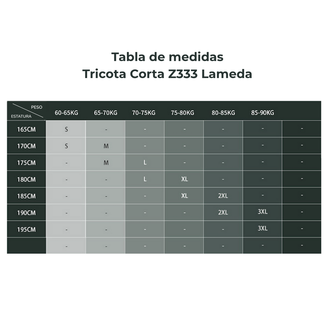 Tricota Corta Venture Z333 Lameda