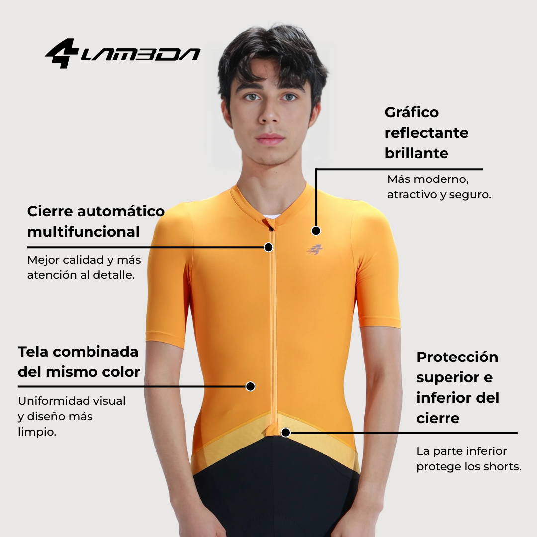 Tricota ciclismo corta Skirr X315 LAMEDA