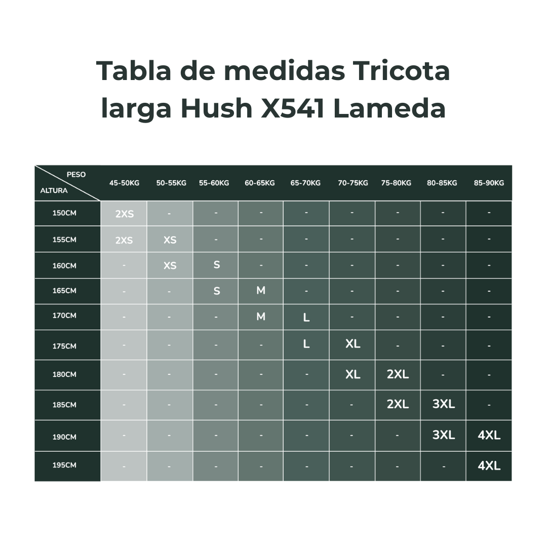 Tricota larga Hush X541 LAMEDA