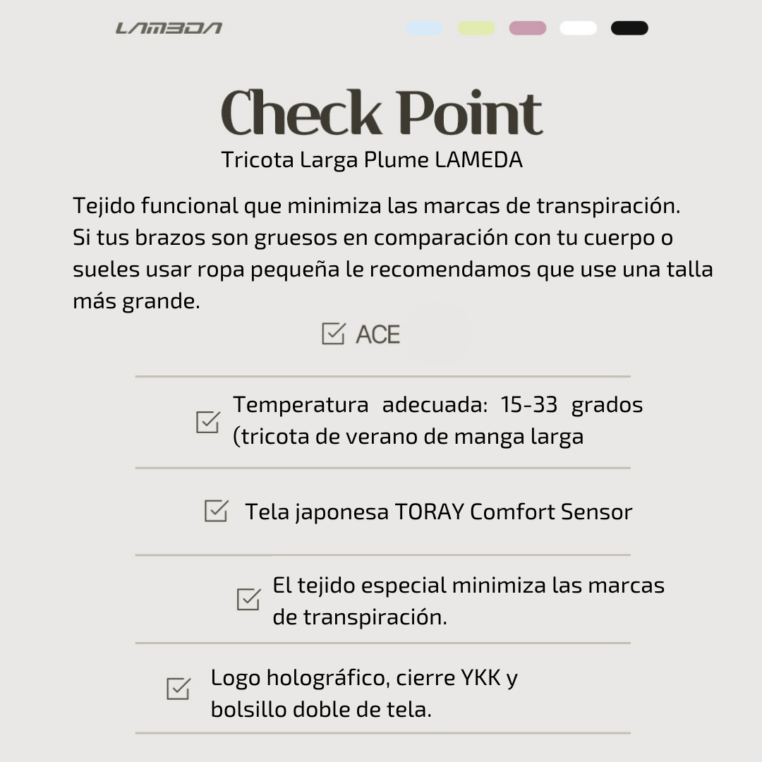 Tricota Larga Plume Z-334 LAMEDA Mujer