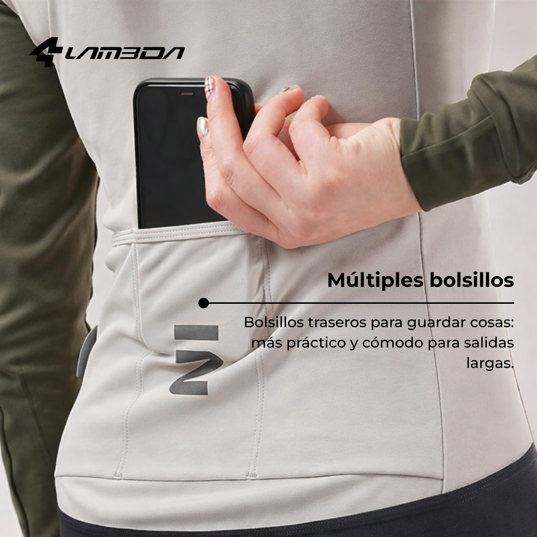 Tricota larga térmica invierno X017 Inbike Unisex