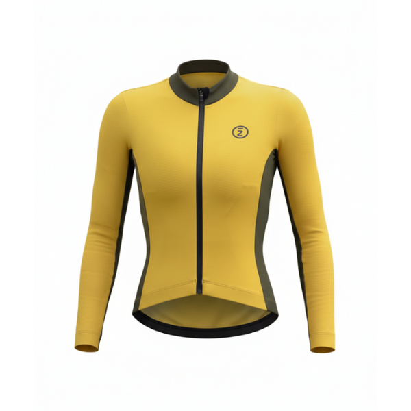 Tricota térmica invierno X418 Inbike mujer - Yellow