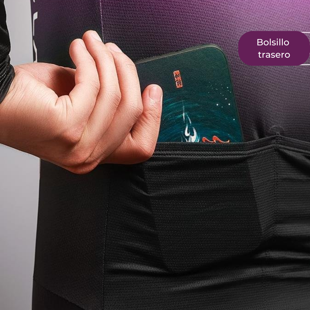 Body Speedsuit ZM26 purple LAMEDA