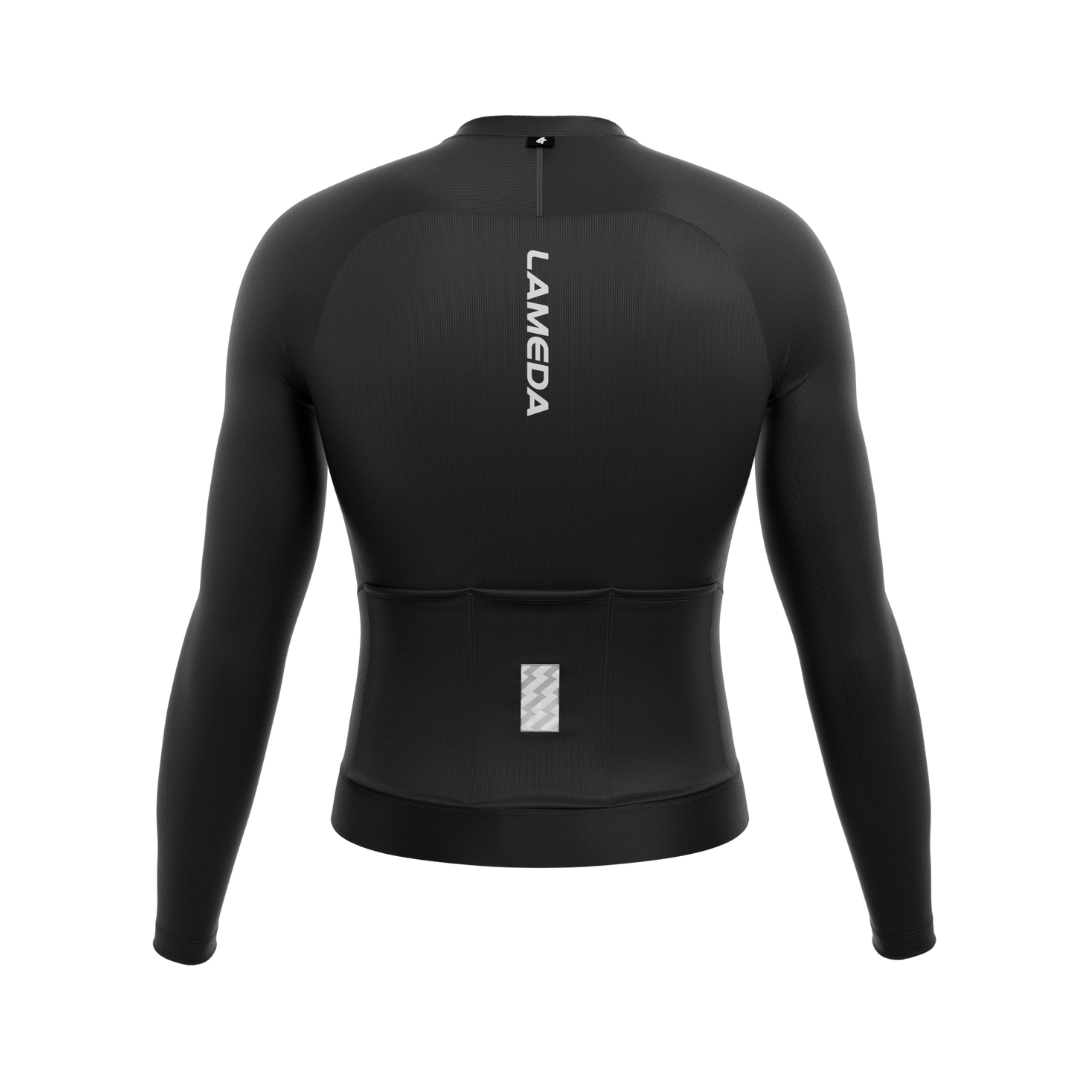 Tricota ciclismo larga Azure Z-273 LAMEDA