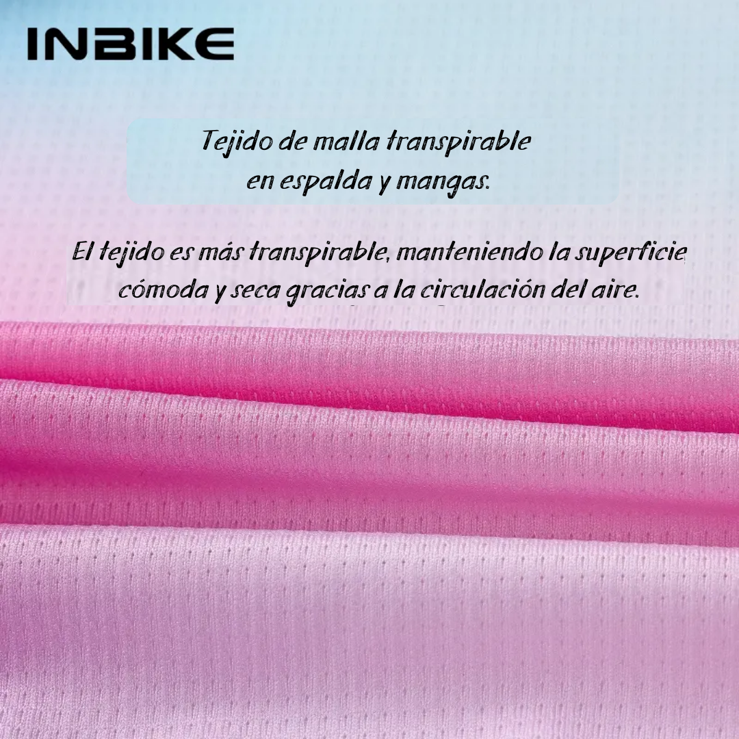 Tricota corta Brook X346 InBike Purple Mujer