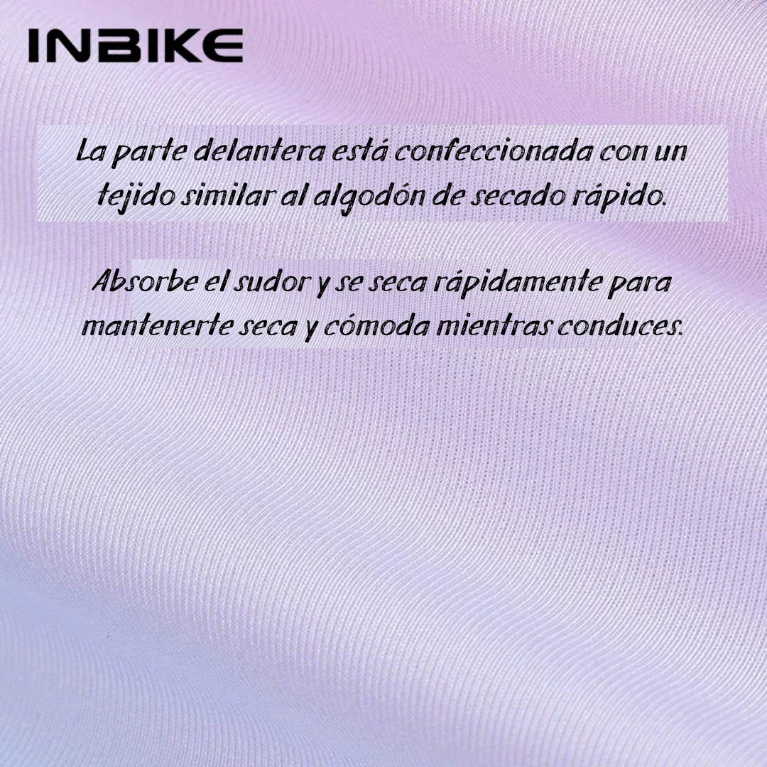 Tricota corta Brook X346 InBike Purple Mujer