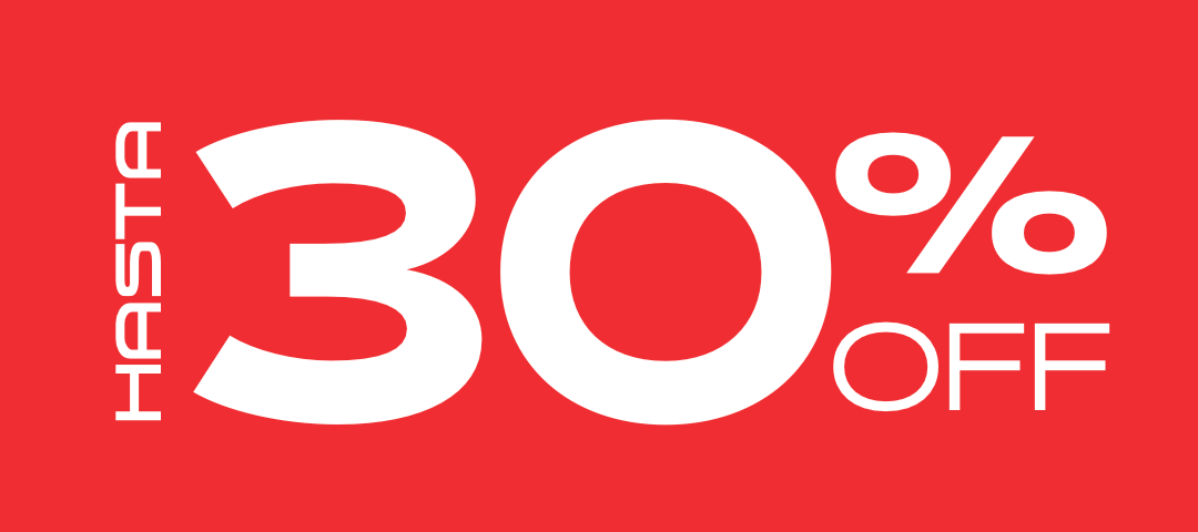Hasta 30% OFF