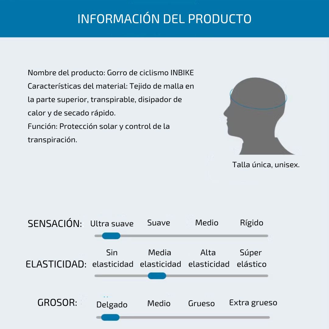 Cap Gorro ciclismo Star Point Inbike