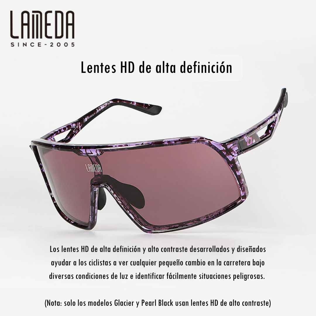 Lentes HD LS-450 Smokey Purple Lameda