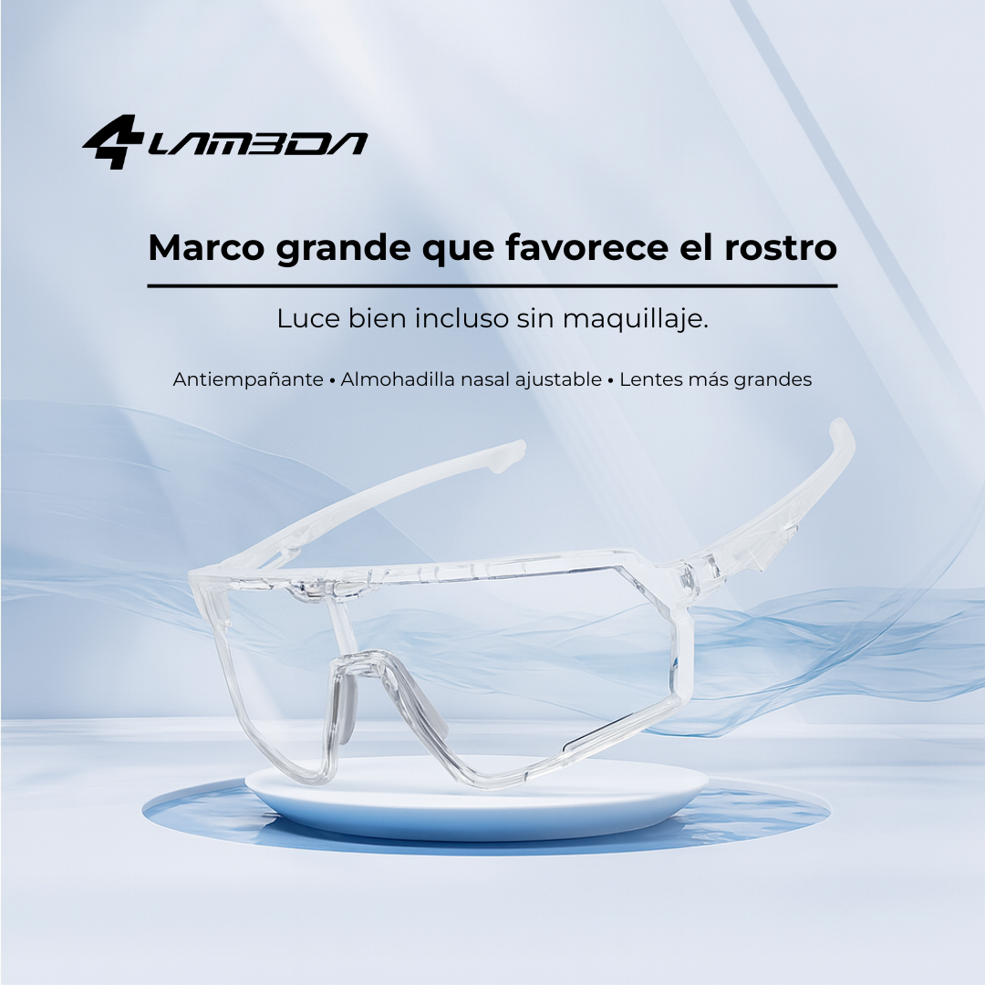 Lentes Fotocromáticos Anti-empañantes LS-600 Lameda