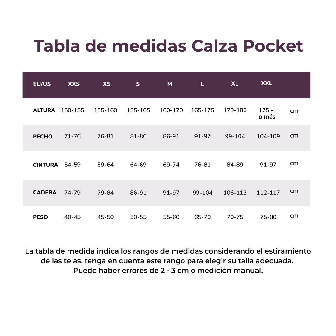 Calza Pocket Z605 Lameda Mujer