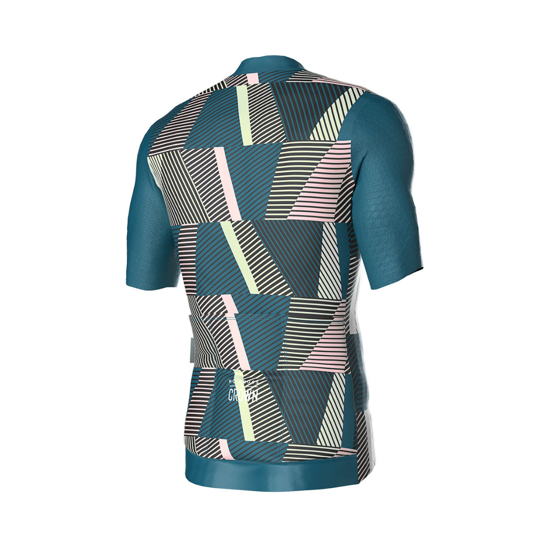Tricota corta Flame blue-stripe Z135 LAMEDA