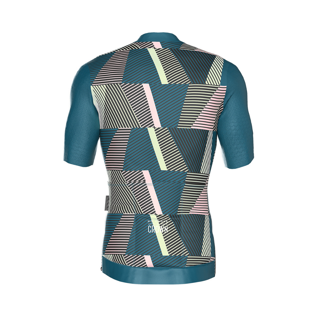 Tricota corta Flame blue-stripe Z135 LAMEDA