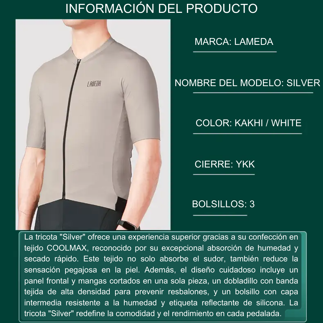 Tricota corta SILVER Z127 LAMEDA