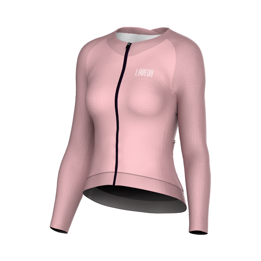 Tricota ciclismo larga Neon SZ108 LAMEDA MUJER
