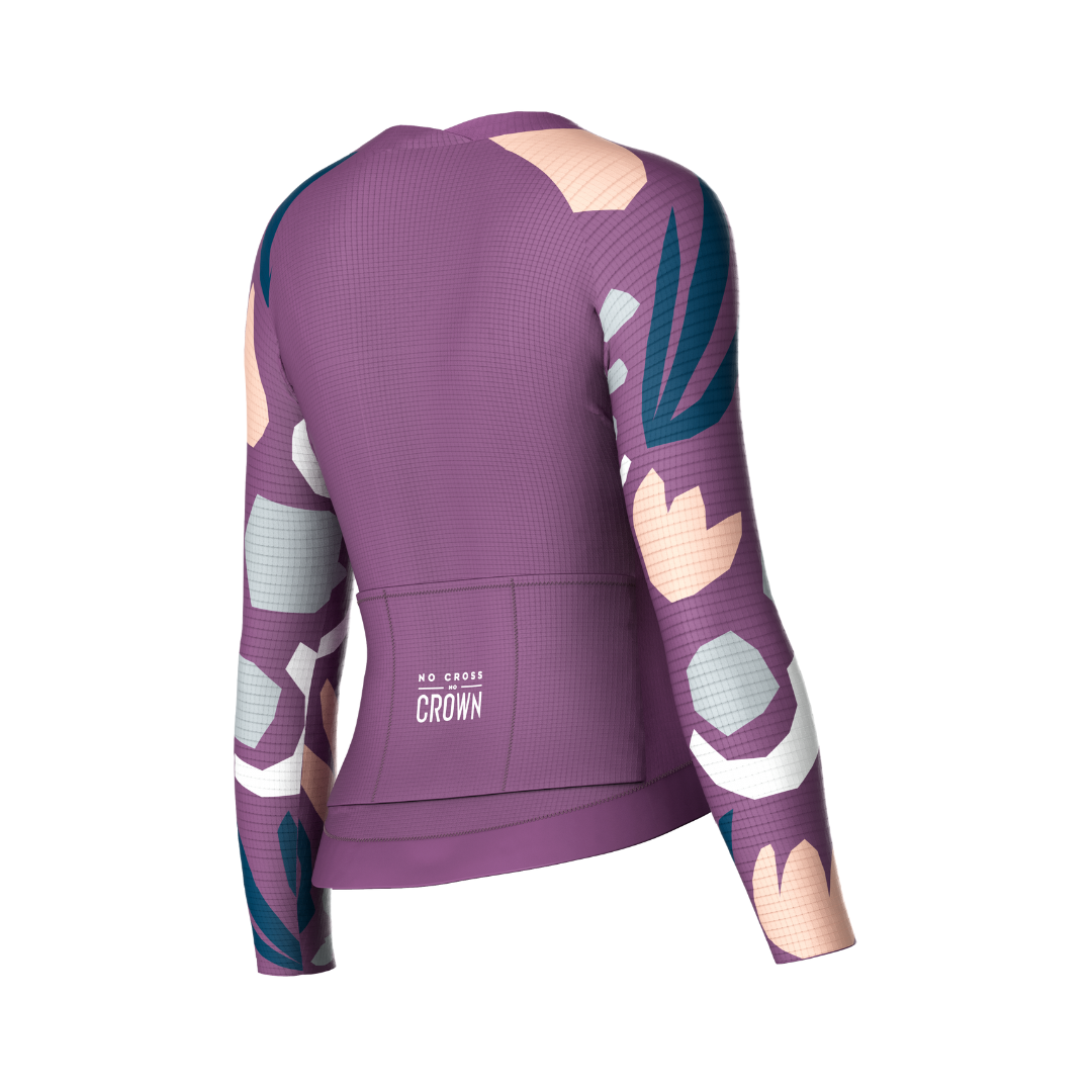 Tricota ciclismo larga Neon SZ108 LAMEDA MUJER