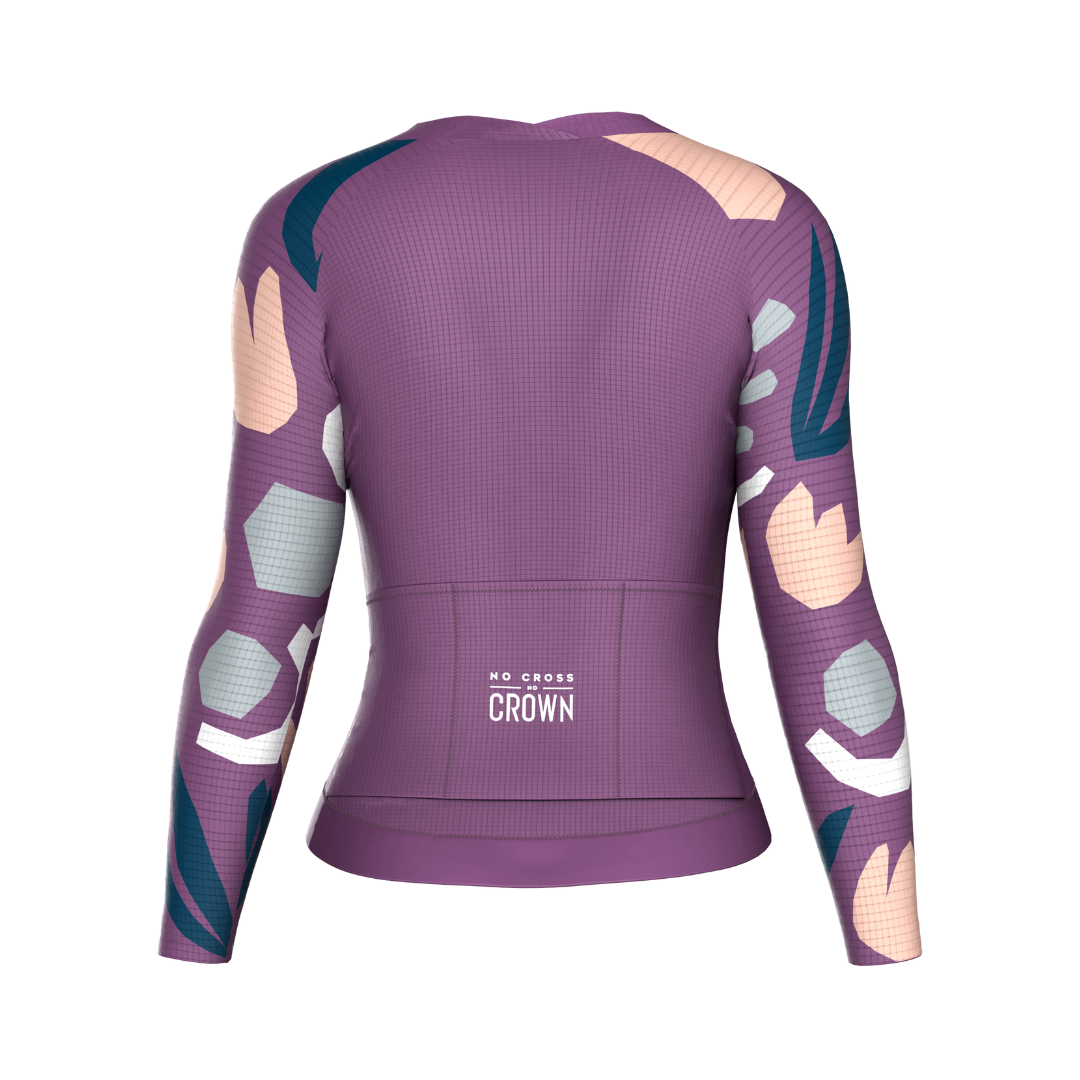 Tricota ciclismo larga Neon SZ108 LAMEDA MUJER