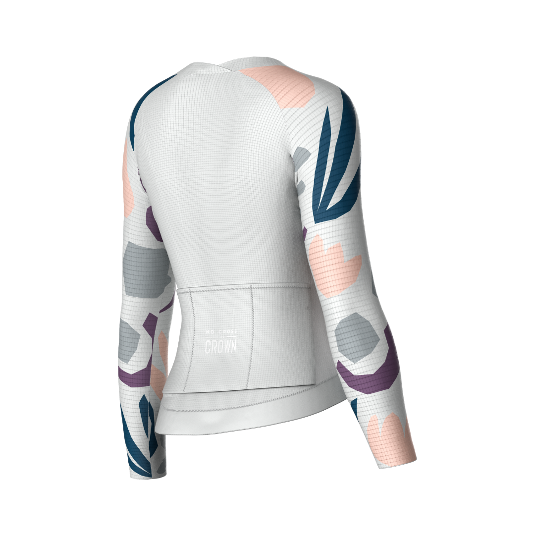 Tricota ciclismo larga Neon SZ108 LAMEDA MUJER