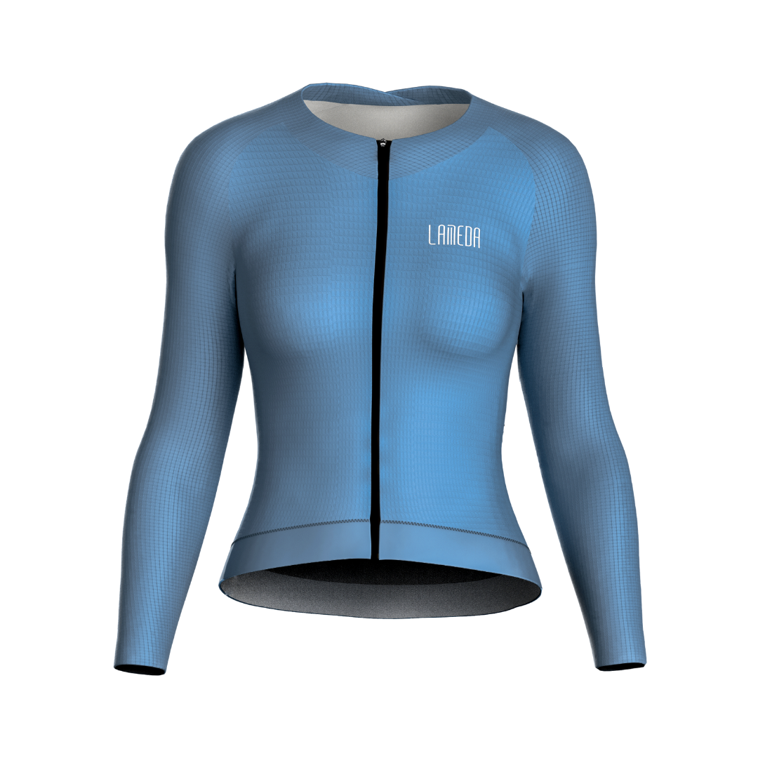 Tricota ciclismo larga Neon SZ108 LAMEDA MUJER