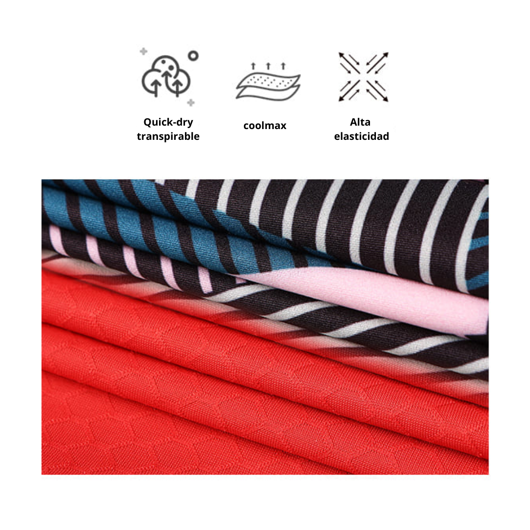 Tricota corta Flame blue-stripe Z135 LAMEDA