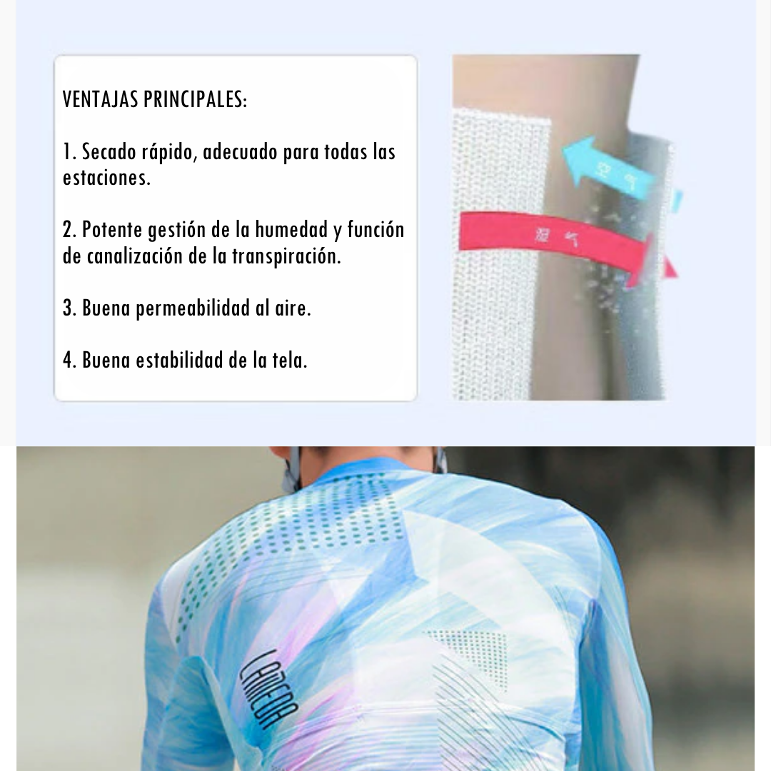 Tricota larga Peacock Blue Z127 LAMEDA Unisex