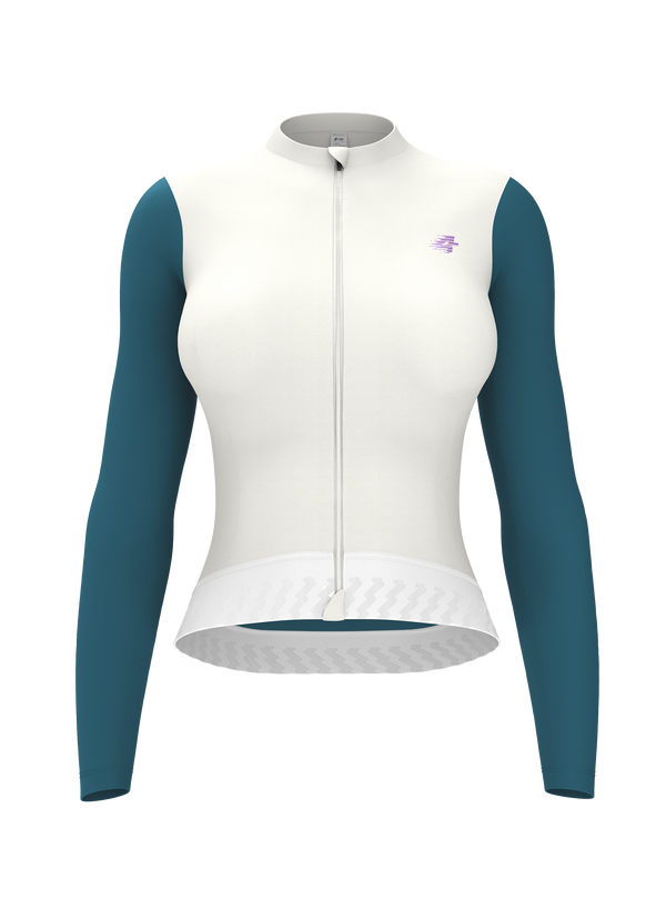 Tricota larga BETA Level X-265 LAMEDA mujer - White