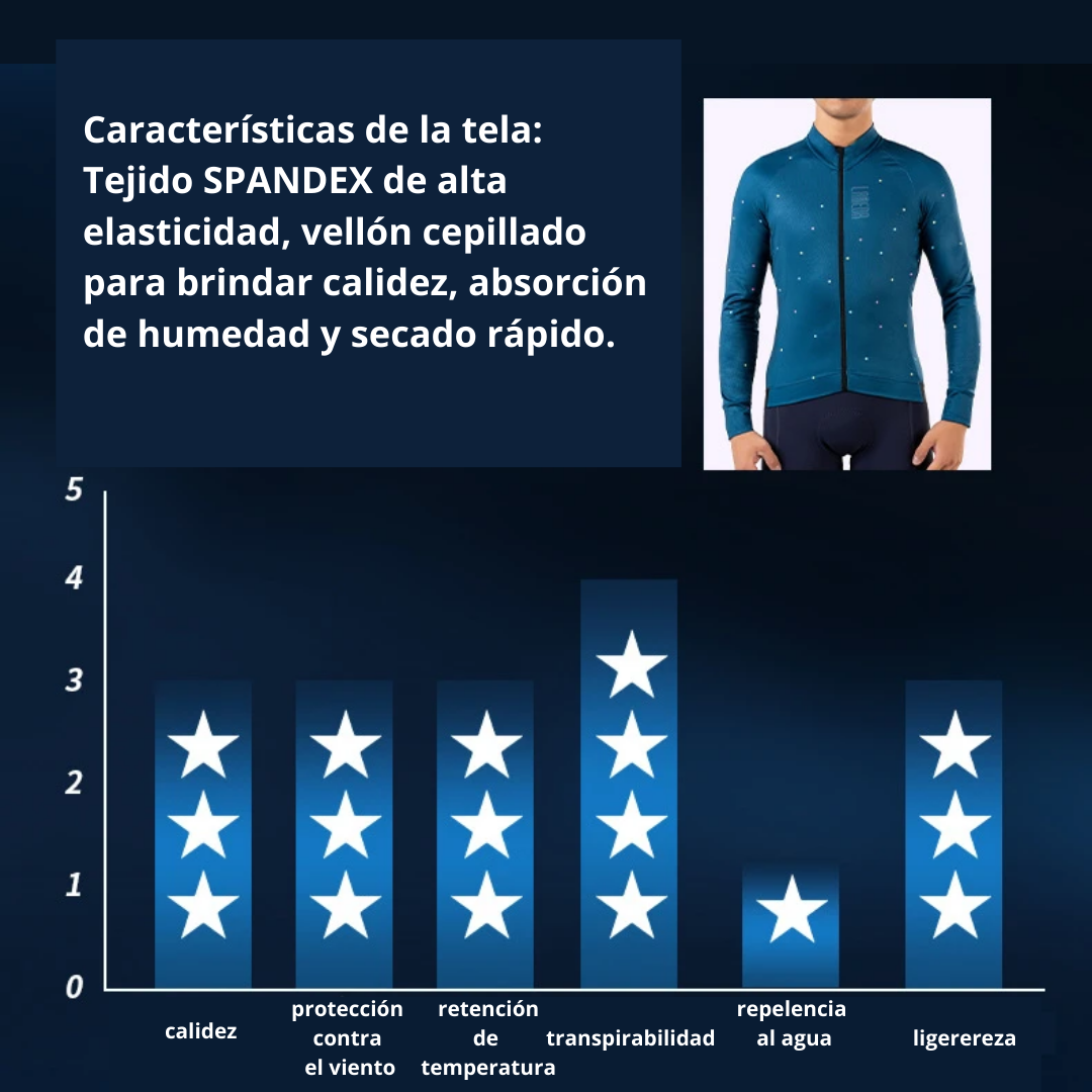 Tricota larga térmica Invierno star M07 lameda