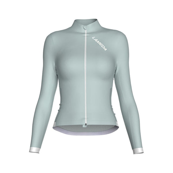 Cortaviento manga larga BETA Z414 Mujer Lameda - Gray green