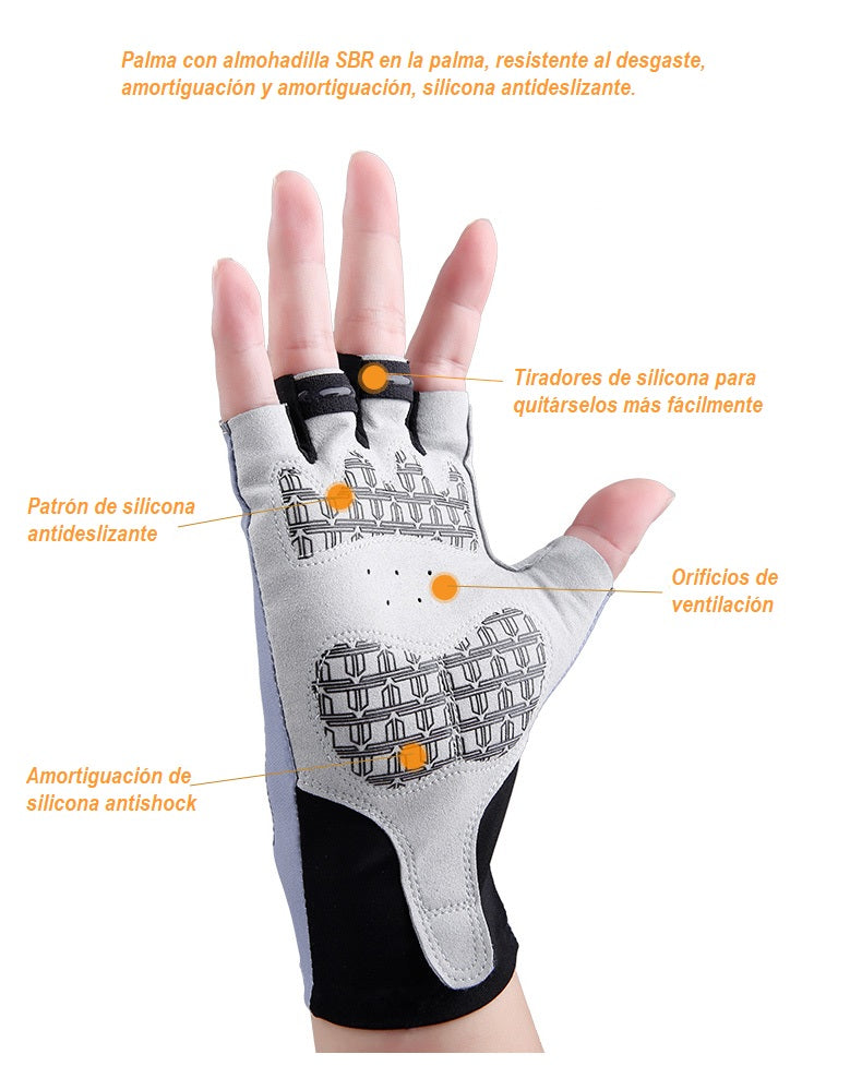 Guantes cortos Haze Blue 2029 LAMEDA