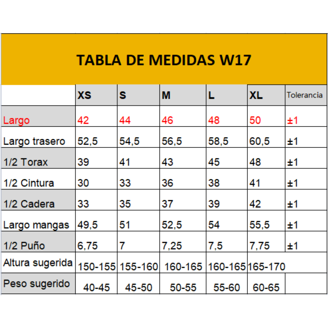 Tricota larga térmica Invierno WM07 lameda mujer