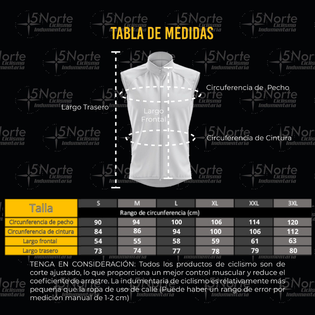 Cortaviento sin mangas Phantom M11 Lameda